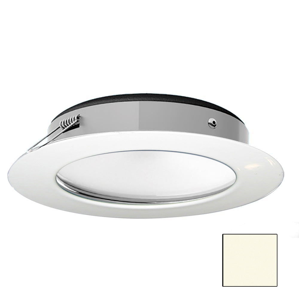 i2Systems Apeiron Pro XL A526 - 6W Spring Mount Light - Neutral White - White Finish