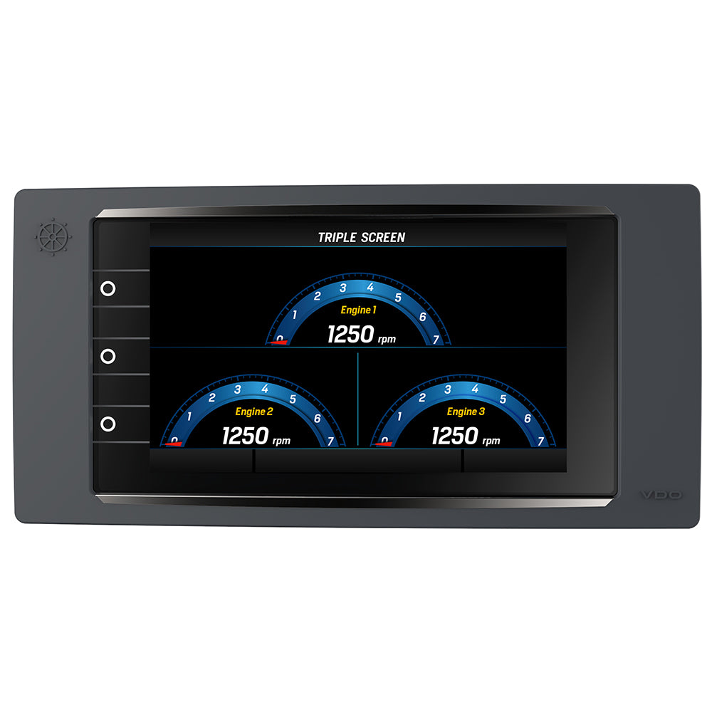 Veratron 7" AcquaLink® Multifunction TFT Display - 12/24V - 800 x 480 Resolution - Black