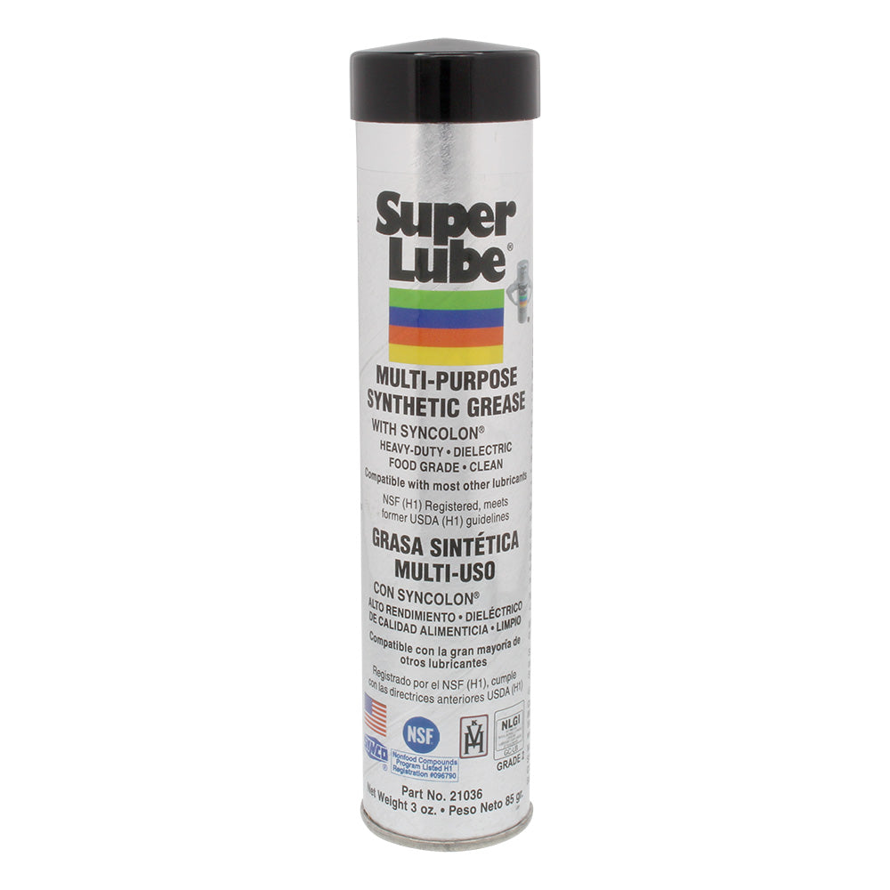 Super Lube Multi-Purpose Synthetic Grease w/Syncolon® (PTFE) - 3oz Cartridge