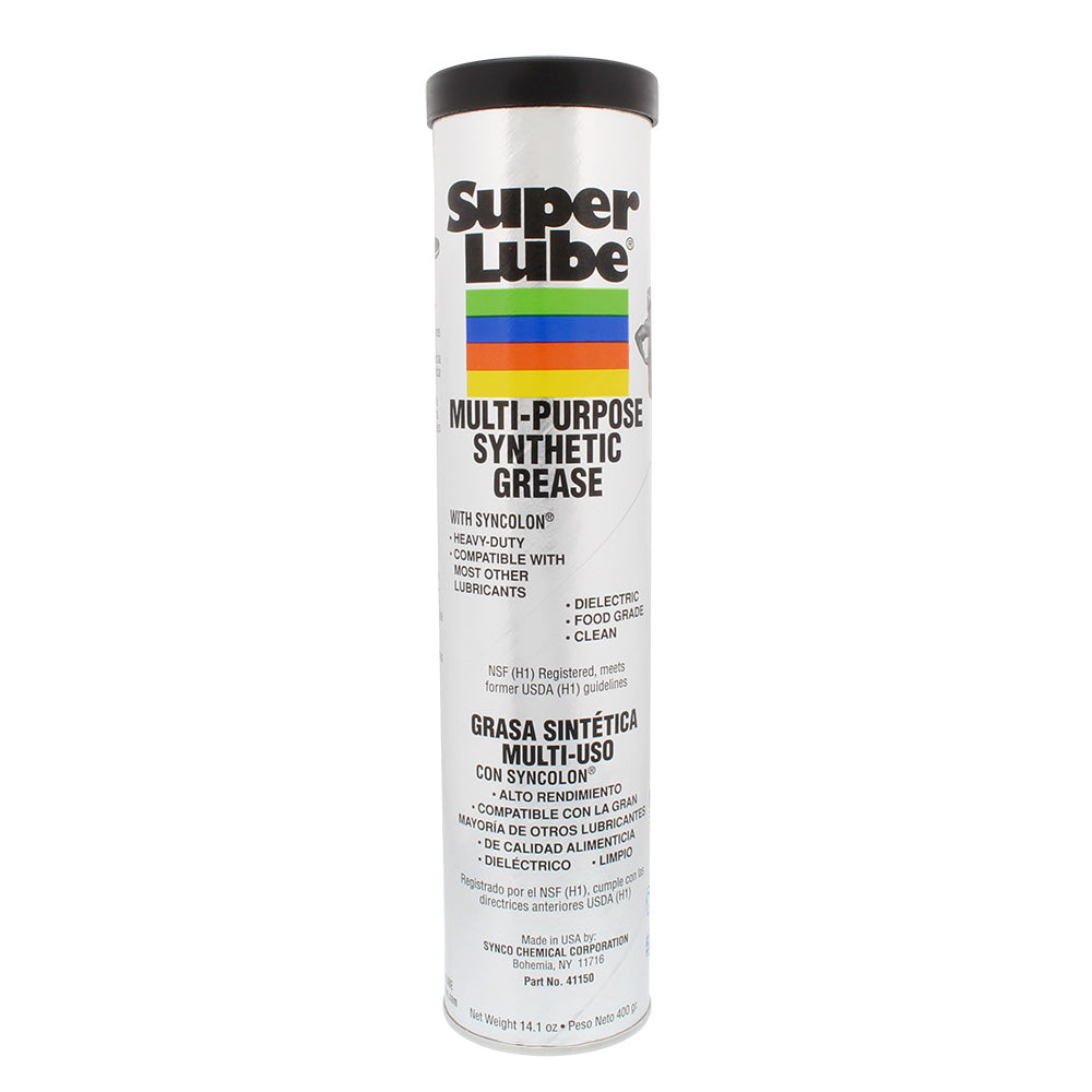 Super Lube Multi-Purpose Synthetic Grease w/Syncolon® (PTFE) - 14.1oz Cartridge