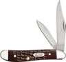 Case Knives Jigged Bone Synthetic Peanut
