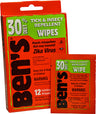ARB Ben's 30 Insect Repellent 30% Deet Wipes 12 Wipes Perbox