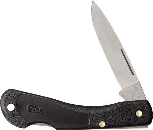 Case Knives Lightweight Black Synthetic Smooth Mini BLK Horn