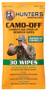HS Face Paint Remover Pads Camo-off 30pk