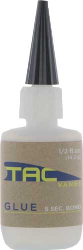 TAC Vanes Glue 0.5 OZ Bottle 1-pack