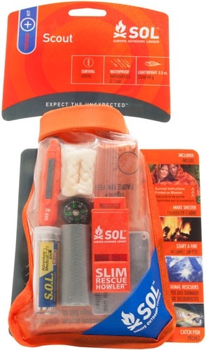 ARB SOL Scout Survival KIT W/ DRY BAG Mirrorsparker & More