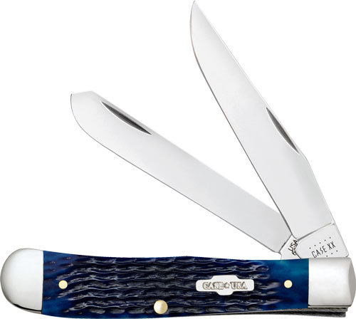 Case Knives Blue Bone Rogers Corn COB JIG Trapper