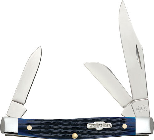 Case Knives Blue Bone Rogers Corn COB JIG Medium Stockman
