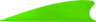 TAC Vanes Matrix 2.25" Shield CUT Green 36 Pack