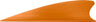 TAC Vanes Matrix 2.25" Shield CUT Orange 36 Pack