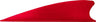 TAC Vanes Matrix 2.25" Shield CUT RED 36 Pack