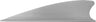 TAC Vanes Matrix 2.25" Shield CUT Gray 36 Pack