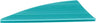 TAC Vanes Driver 2.25" Turquoise 36 Pack