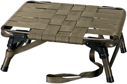 HS Strut Seat Deluxe Two-way Collapsible 2" Webbing OD GRN