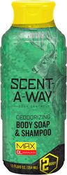 HS Body Wash & Shampoo Scent-a-way MAX 12fl Ounces