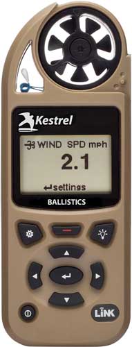 Kestrel 5700 Ballistics Weather Meter With Link TAN