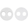 84470Sea-Dog 4" Gauge Power Socket Adapter Mounting Plate - White
