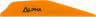 Bohning Alpha AR 1250 Vane 2.8" Neon Orange 36pk