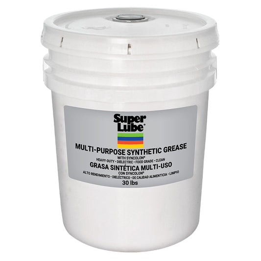 Super Lube Multi-Purpose Synthetic Grease w/Syncolon® (PTFE) - 30lbs