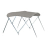 Carver 3 Bow 4669U Bimini Top with Boot - Cadet Grey Acrylic