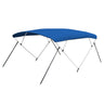 Carver 3 Bow 5481U Bimini Top with Boot - Pacific Blue Acrylic