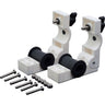 Sea-Dog Removable Round Rail Mount Clamps - Injection Molded Nylon/EDPM/Stainless Steel