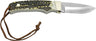 Uncle Henry Knife Staglon 2.8" Blade W/leather Sheath