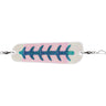 Luhr-Jensen Money Roll Flasher - 8-1/4" - Pearl Blue Skeleton