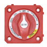 Bluewater Off/On Combine Battery Switch w/o Base - Panel Mount - Red