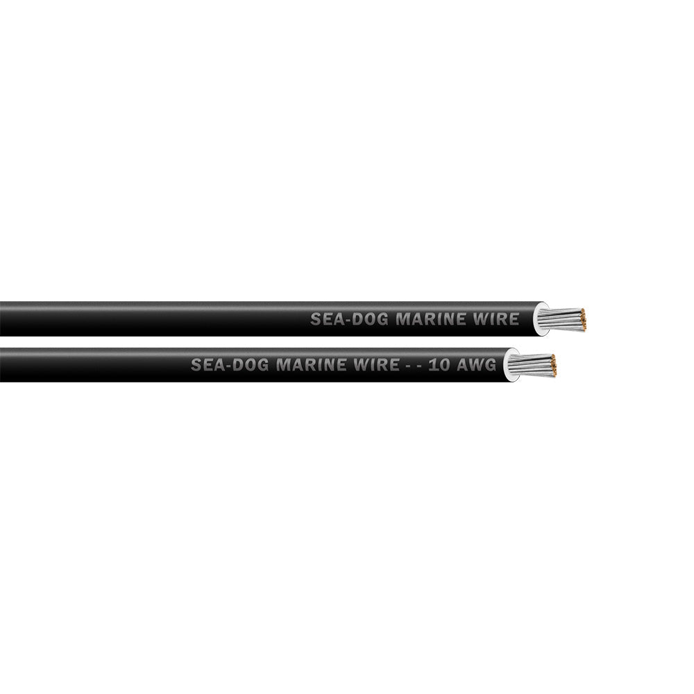 Sea-Dog 10 AWG Black Primary Wire - 250'