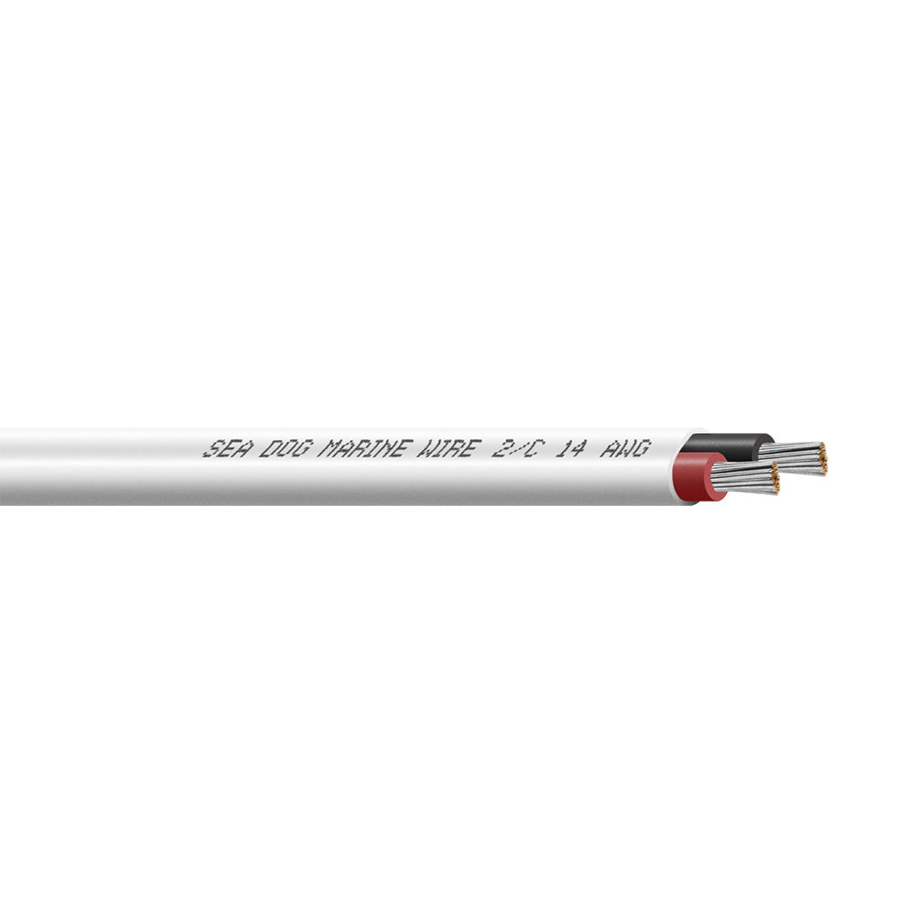 Sea-Dog 14/2 AWG Flat Duplex Wire - Red/Black - 250'