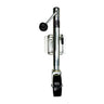 Powerwinch Saltwater Series Jack - 1200lb, Bolt-On, Single Wheel, Zinc 500+ HR Salt Spray