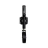 Powerwinch Select Series Jack - 1500lb, Weld-On, Single Wheel, Carbon Black