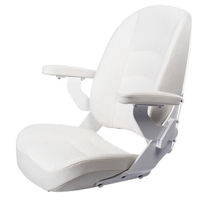 Shockwave S5 Corbin Mid-Back Seat - Storm White