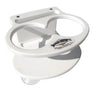 Deep Blue Marine Double Slim Can Drink Holder & Cell Phone - White