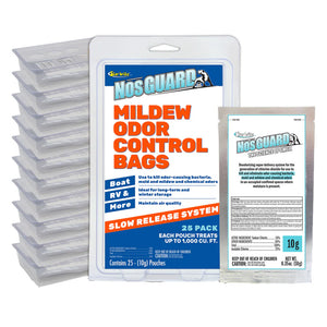 Star brite NosGUARD Mildew Odor Control Bags Slow Release System *25-Pack