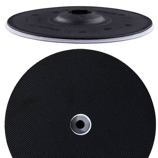 RUPES PrecisionPro Backing Plate - 125mm/5" - Velcro M8 Bolt & Shroud Lubricant