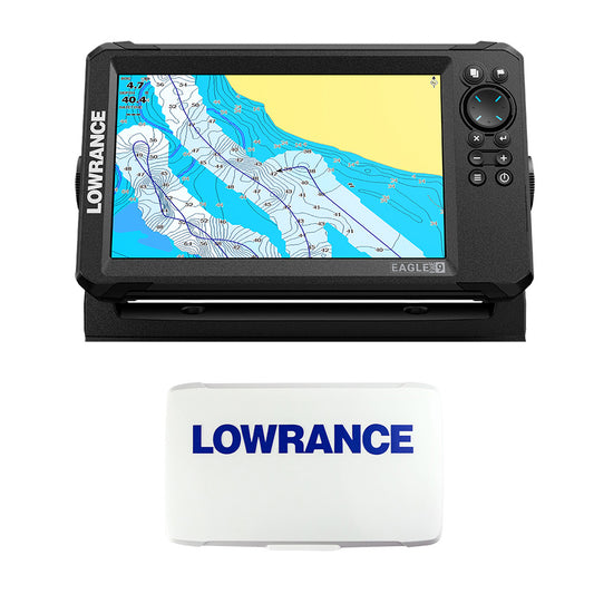Lowrance Eagle Eye™ 9 Live w/T/M Transducer & C-MAP® Inland Charts & Suncover