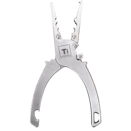 Ti-Tackle Titanium Fishing Pliers 7.5" Multi Tool Offshore