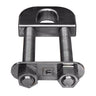Ti-Tackle Titanium Bow D Ring - 4" Long Stud