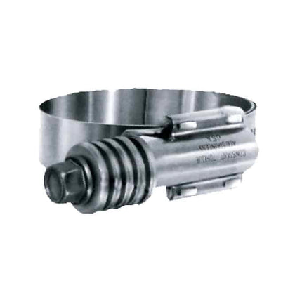 Trident Marine Stainless Steel Constant Torque Clamp 5/8" Band, Hose I.D. - 2-3/8" to 3", Hose O.D. - 2.75" to 3.625"