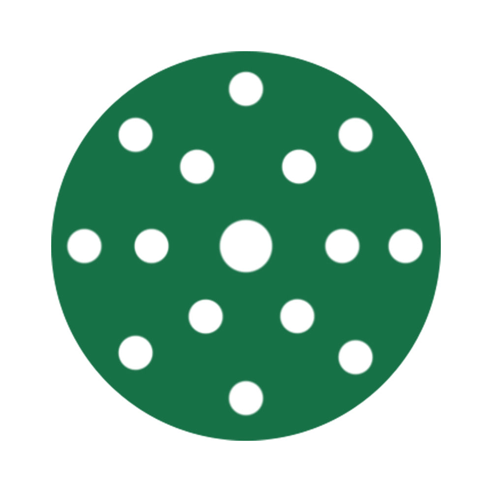 RUPES PROCUT Film Abrasive Discs 150mm (6") - 15 Holes - P320 Grit *Box of 50pcs