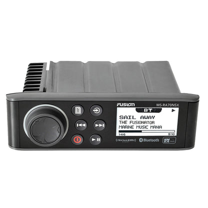 Fusion MS-RA70NSX Stereo w/AM/FM/BT/SiriusXM - 2-Zone *Remanufactured