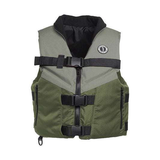 Mustang Accel Foam Vest - Green/Grey - XXL
