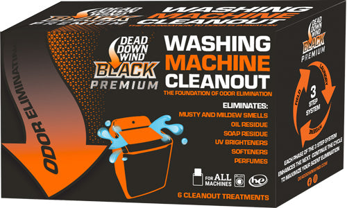 DDW Black Premium Washing Machine Cleanout 6 Treatments