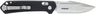 Schrade Knife Divergent 3" Pivot Lock Folder Aus-8 Ss/blk