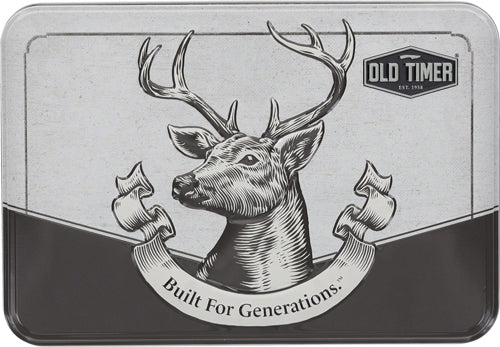 OLD Timer Fixed/2 Folder Combo Sawcut Handle Gift TIN Q4 25'<