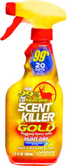 WRC Case Pack OF 6 Scent Elimination Spray Gold 12fl OZ