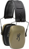 Browning Buckmark III Hearing Protector Fldbl NRR 27db FDE