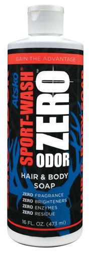 Atsko Zero Sport-wash Hair & Body Wash 16fl Ounces